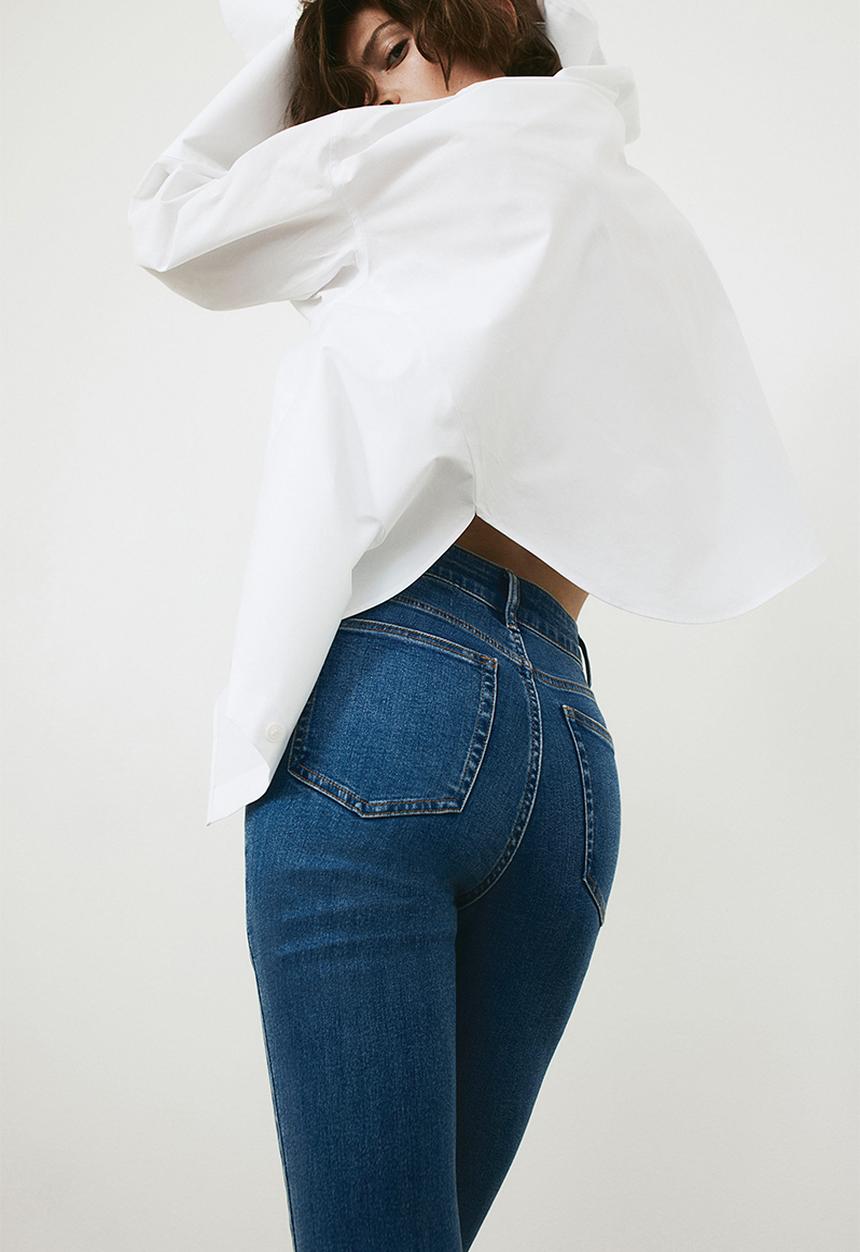 H&M - Skinny high jeans - blue