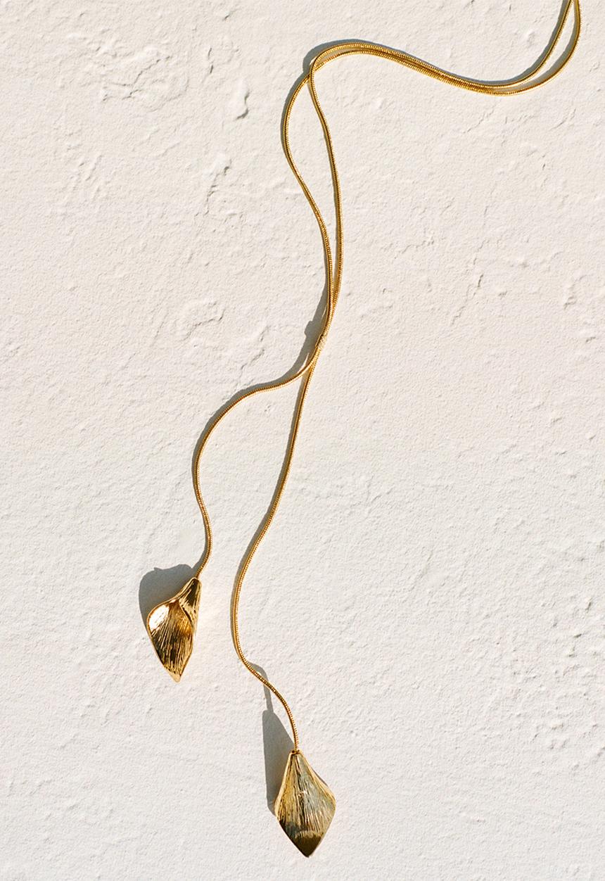 MANGO - Necklace maia - gold
