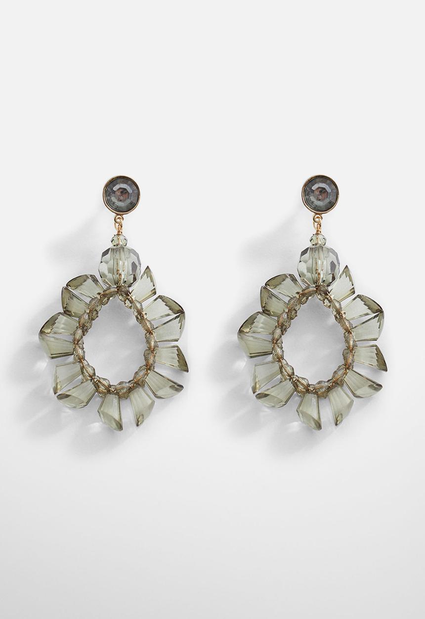 MANGO - Earrings monica - grey