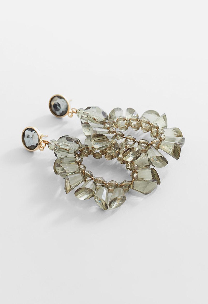 MANGO - Earrings monica - grey