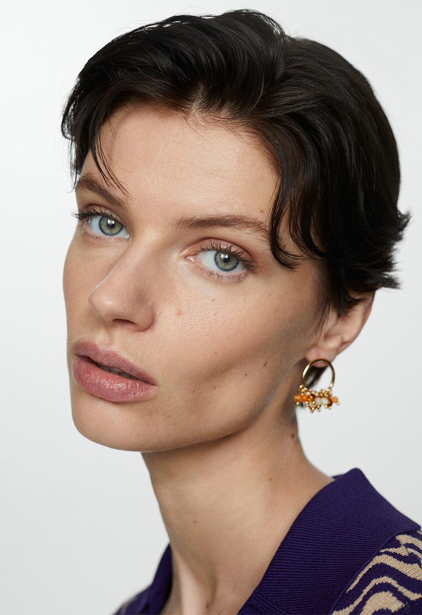 MANGO - Earrings meg - gold