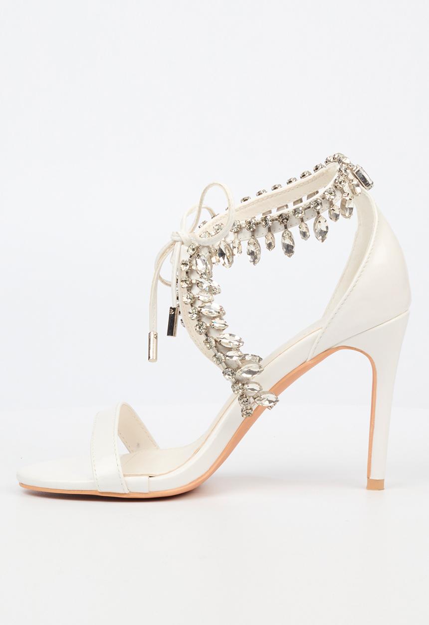 Miss Black - Jazz 20 stiletto - white