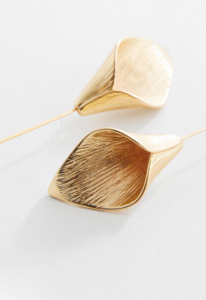 MANGO - Earrings maia - gold