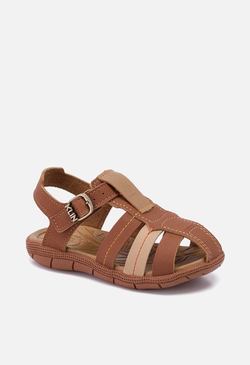 Klin - Sandalia tic tac casual - brown
