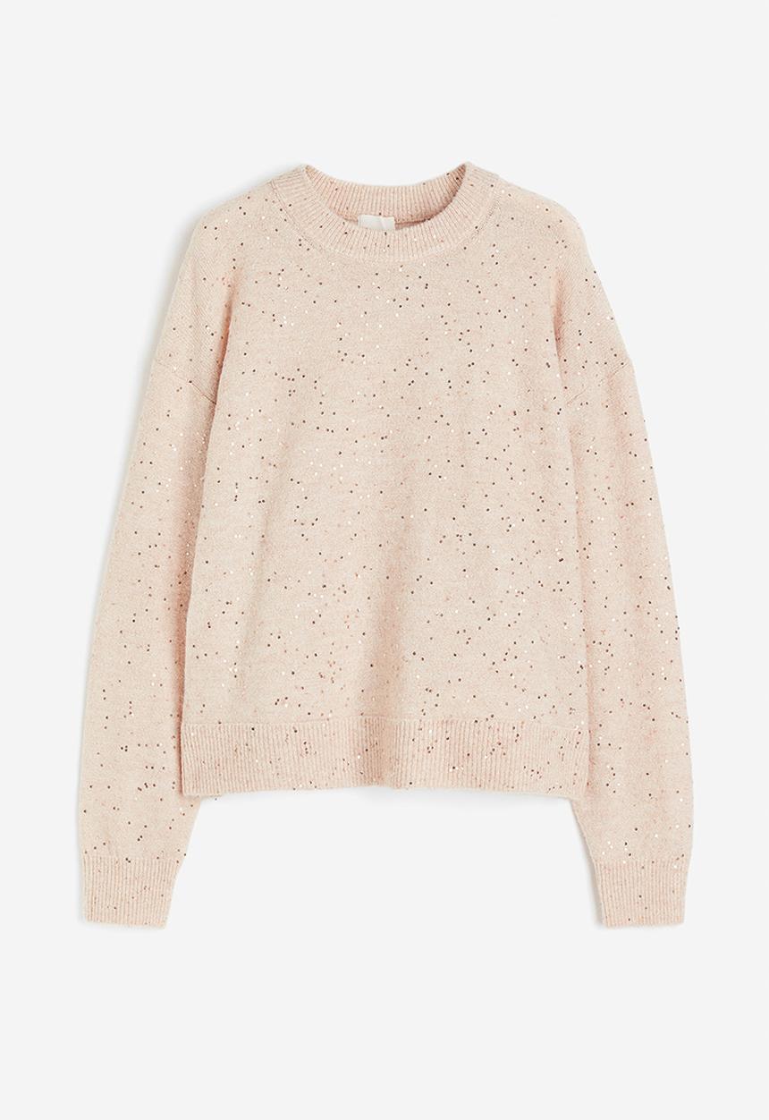 H&M - Beaded jumper - pink