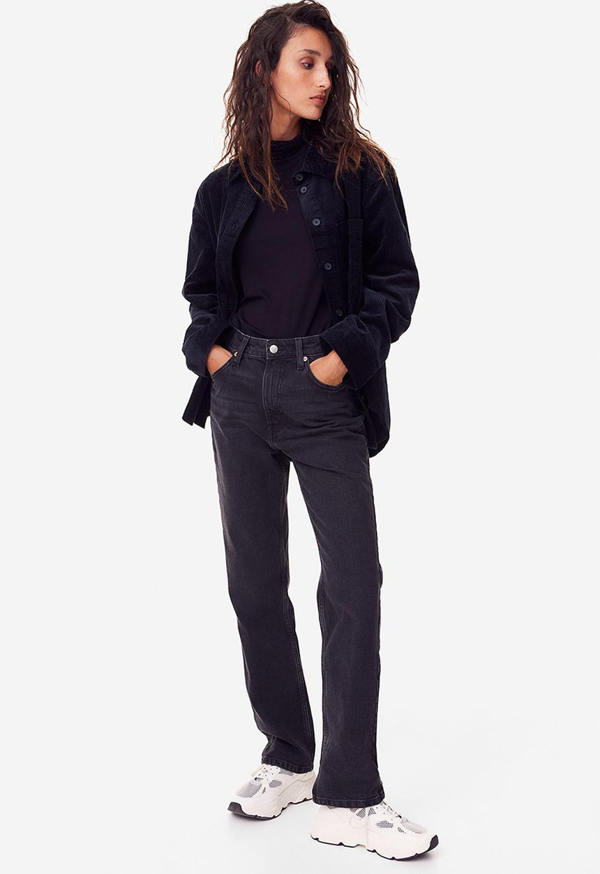 H&M - Corduroy shirt - navy blue