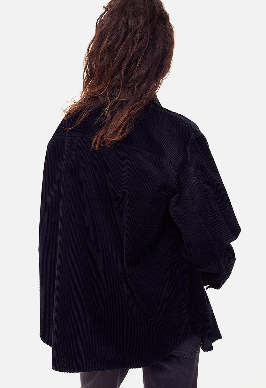 H&M - Corduroy shirt - navy blue