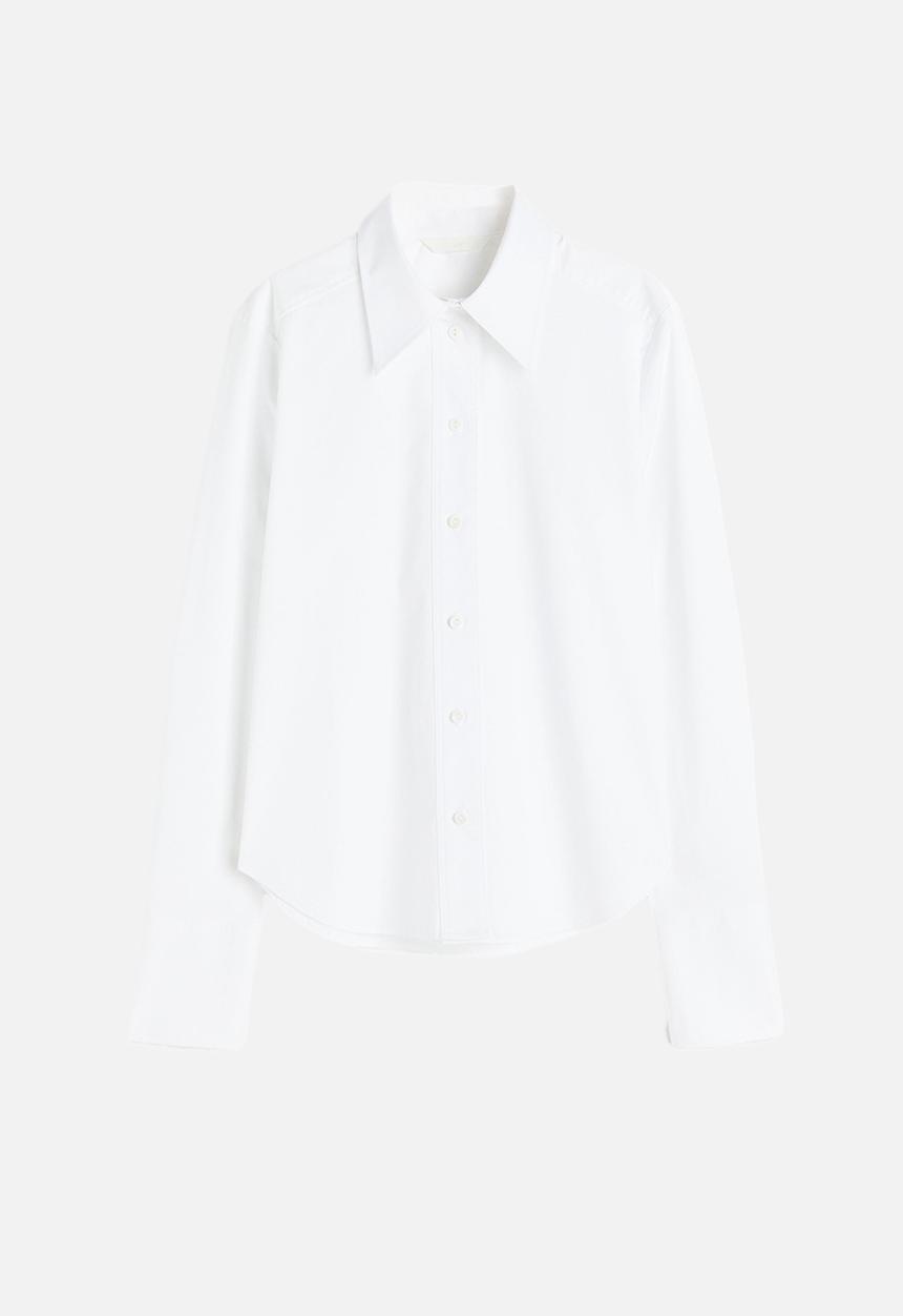 H&M - Cotton shirt - white