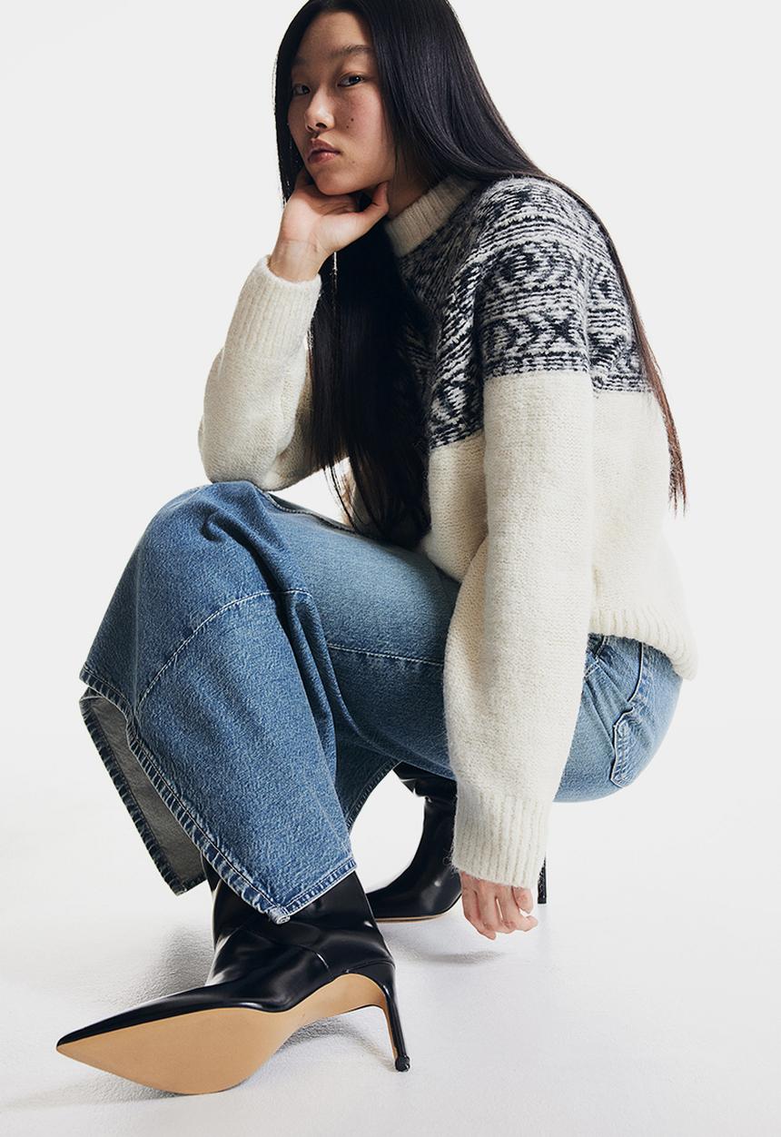 H&M - Denim skirt - blue