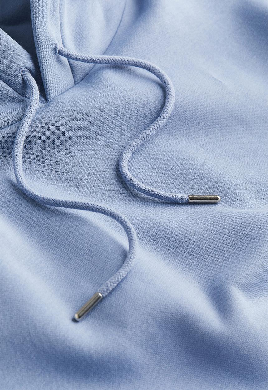H&M - Hooded top - dusty blue