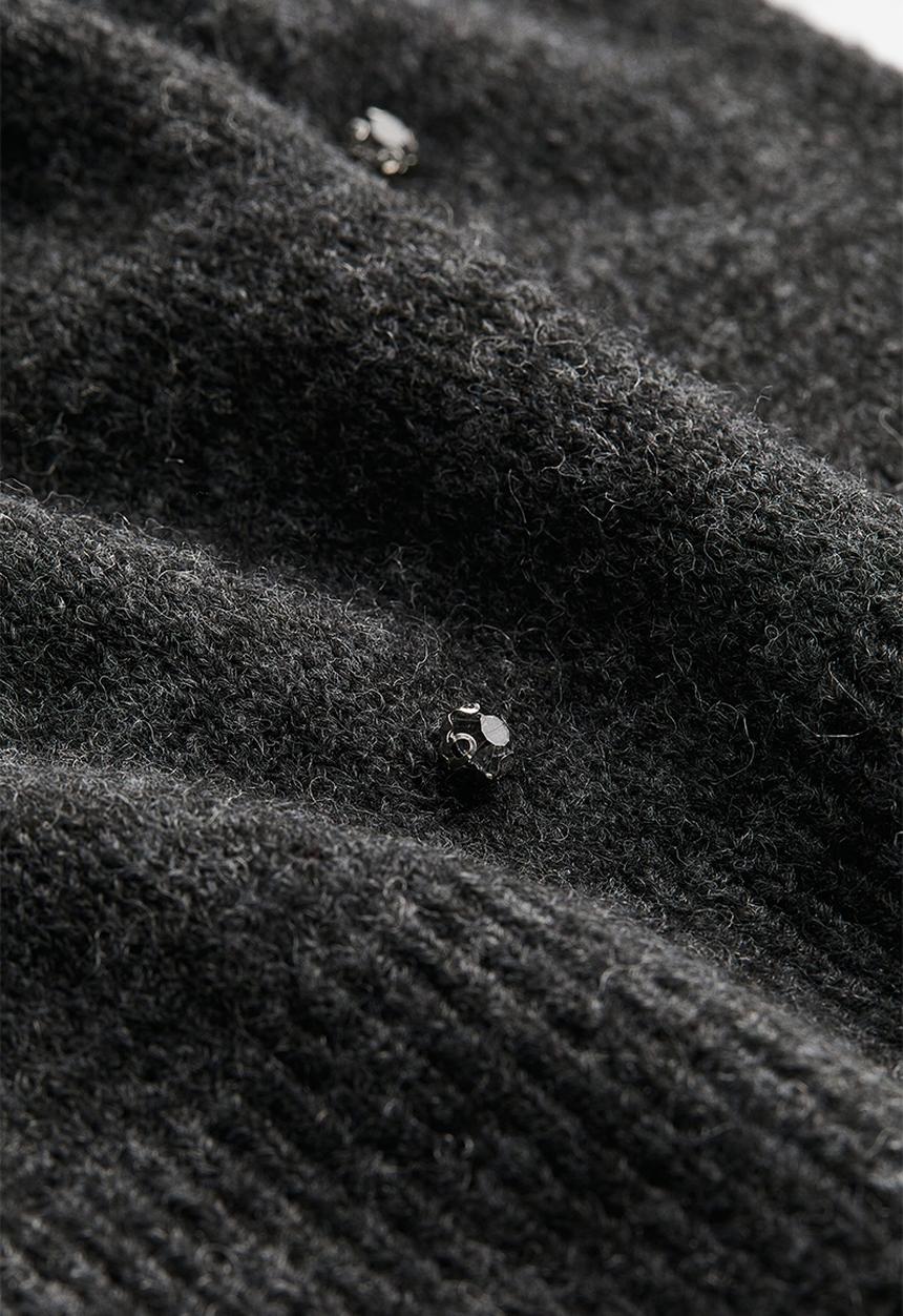 H&M - Beaded jumper - grey