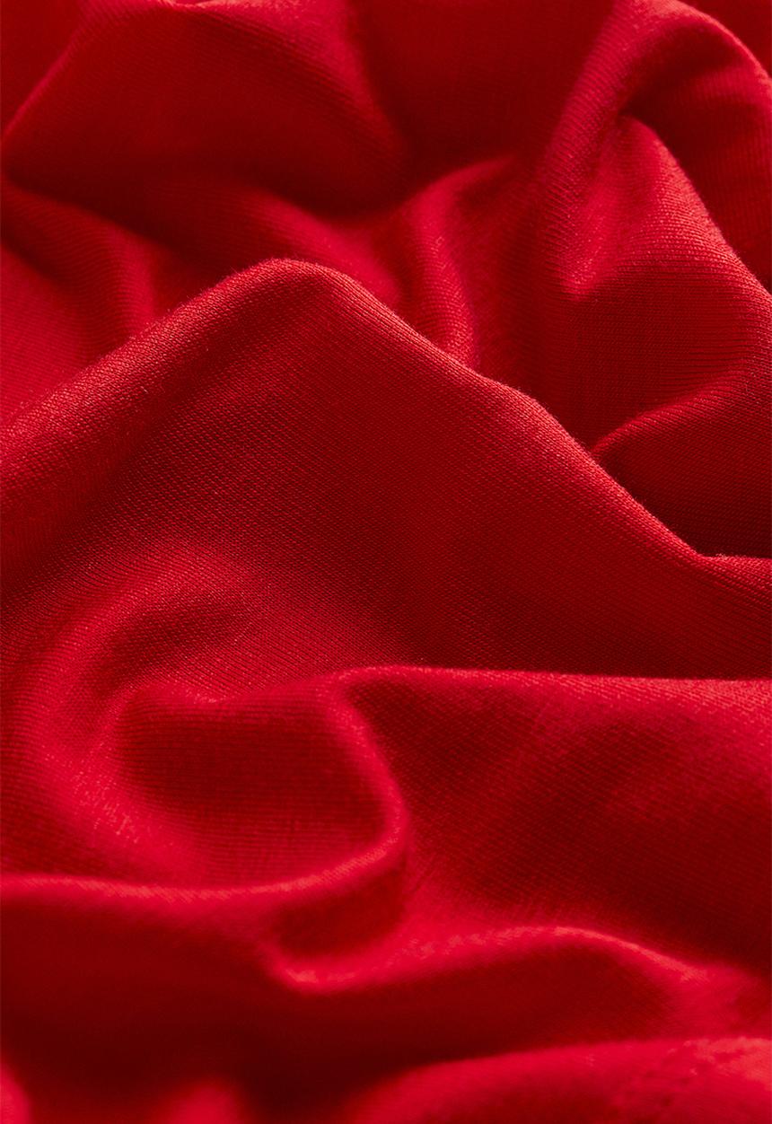 H&M - Polo-neck top - red