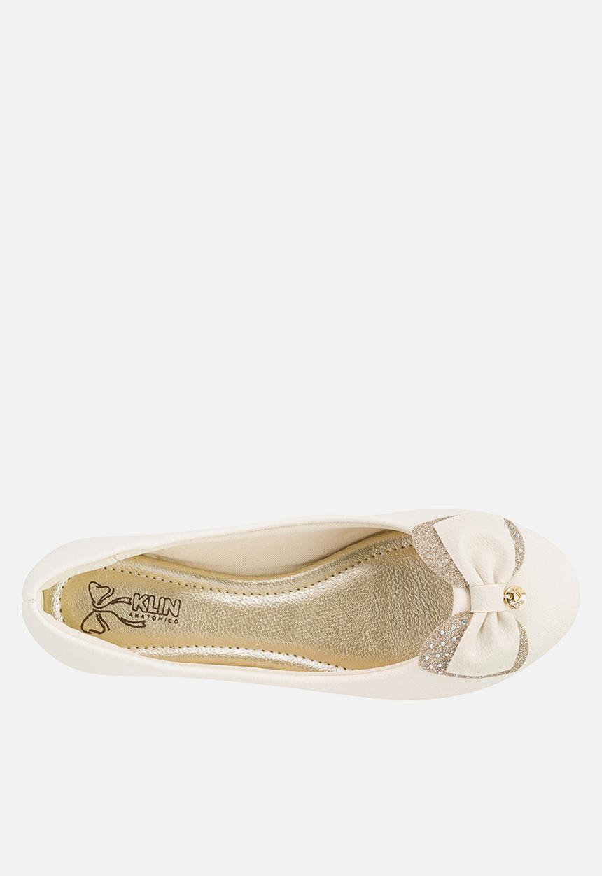 Klin - Sapatilha princesa - off white