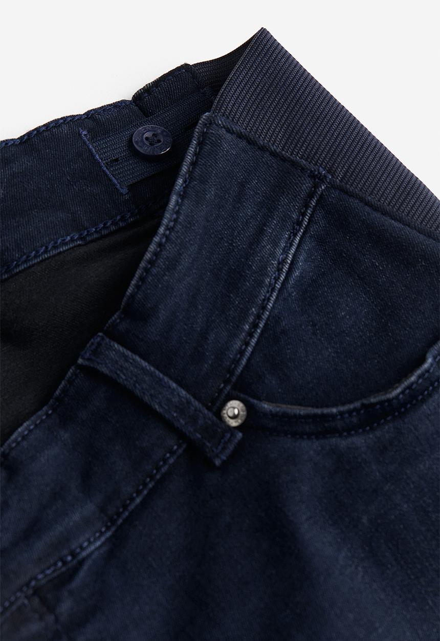 H&M - Mama slim low ankle jeans - blue