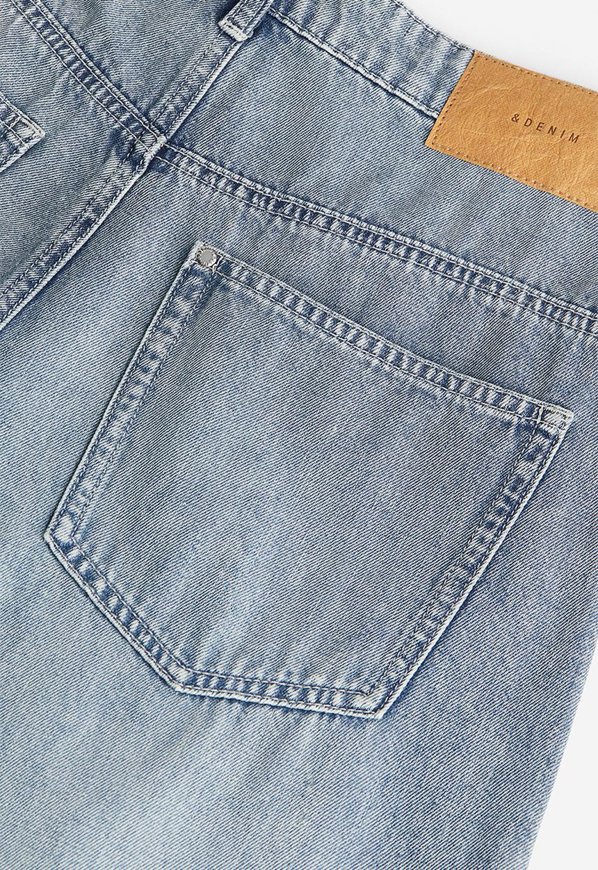 H&M - Feather soft straight regular jeans - blue