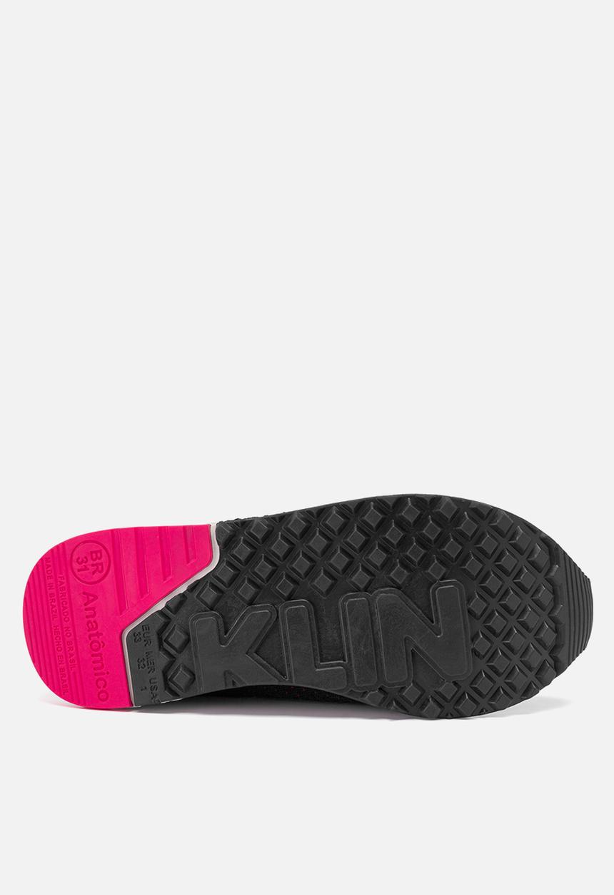 Klin - Tenis walk - preto/pink