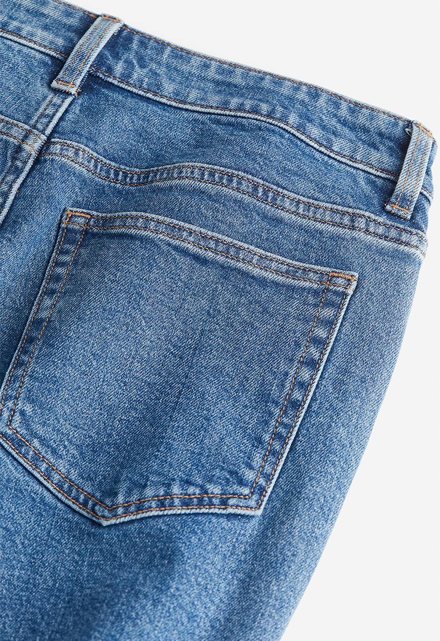 H&M - Slim regular ankle jeans - blue