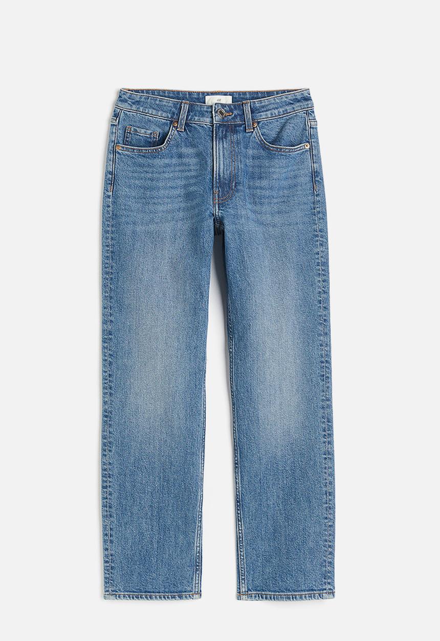 H&M - Slim regular ankle jeans - blue