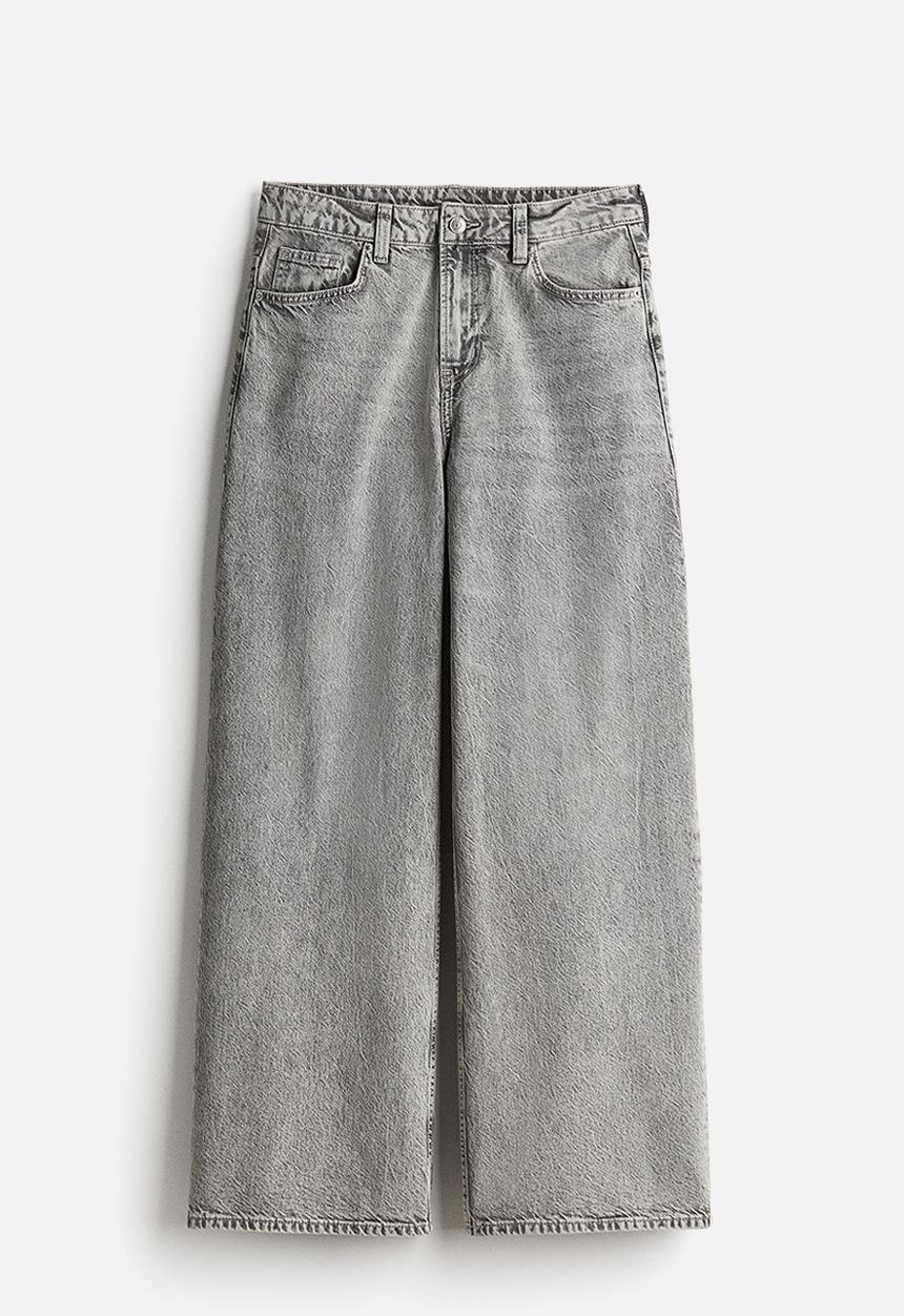 H&M - Baggy regular jeans - grey