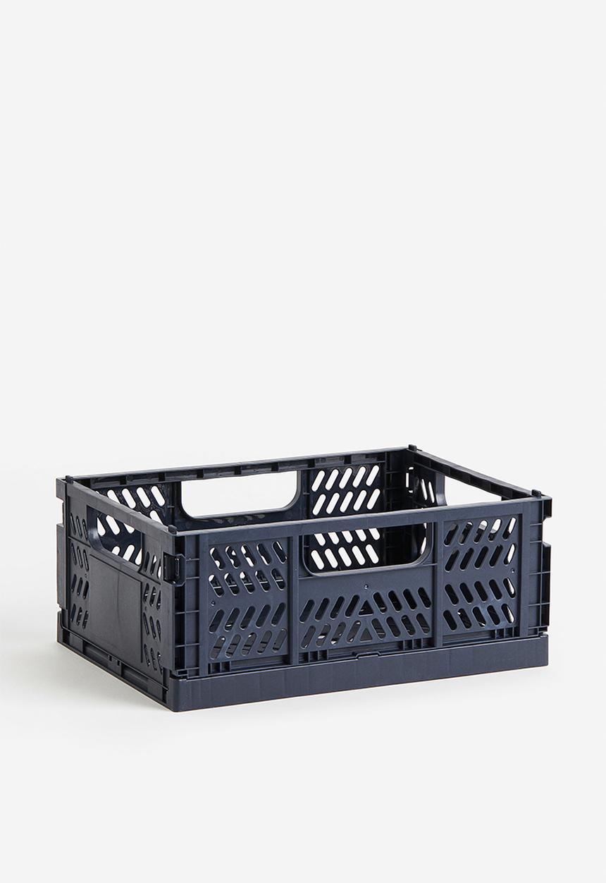 H&M - Foldable storage crate - blue