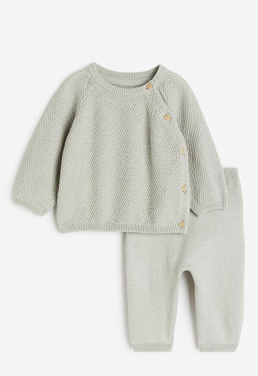H&M - 2-Piece cotton set - green