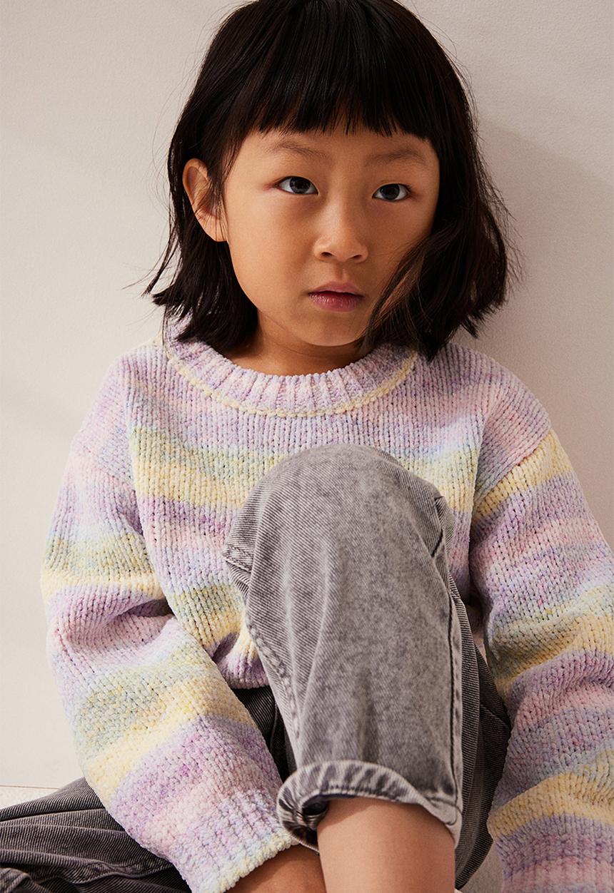 H&M - Knitted chenille jumper - multi