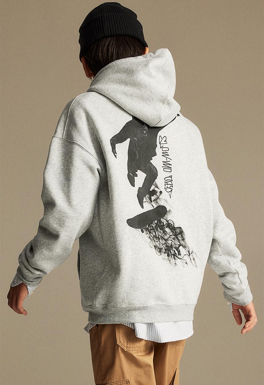 H&M - Hoodie - grey