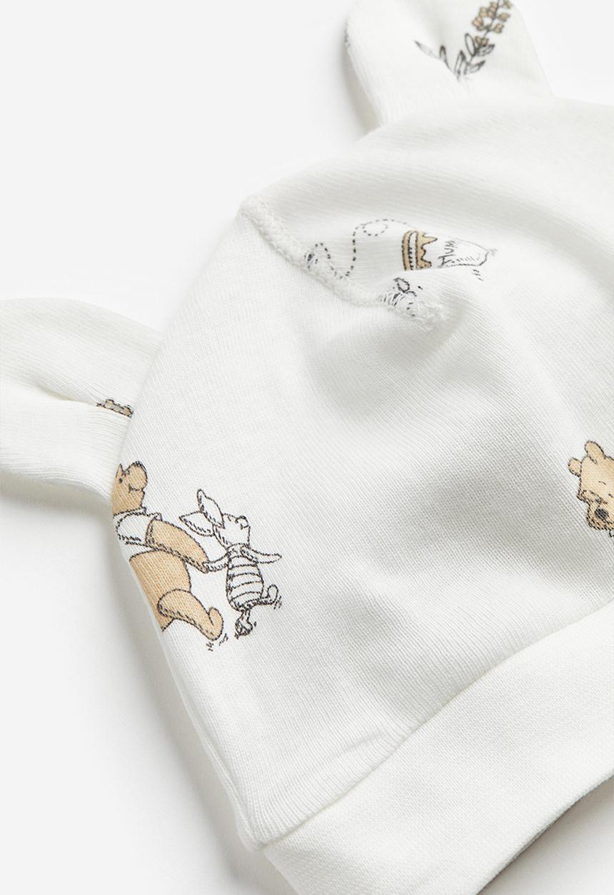 H&M - 3-Piece cotton set - White Winnie the Pooh