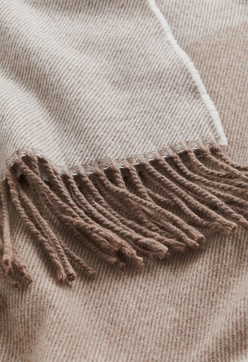 H&M - Wool-blend blanket - beige