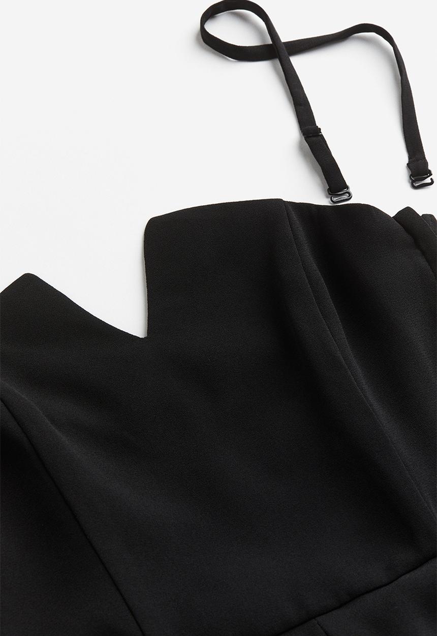 H&M - Tie-belt jumpsuit - black