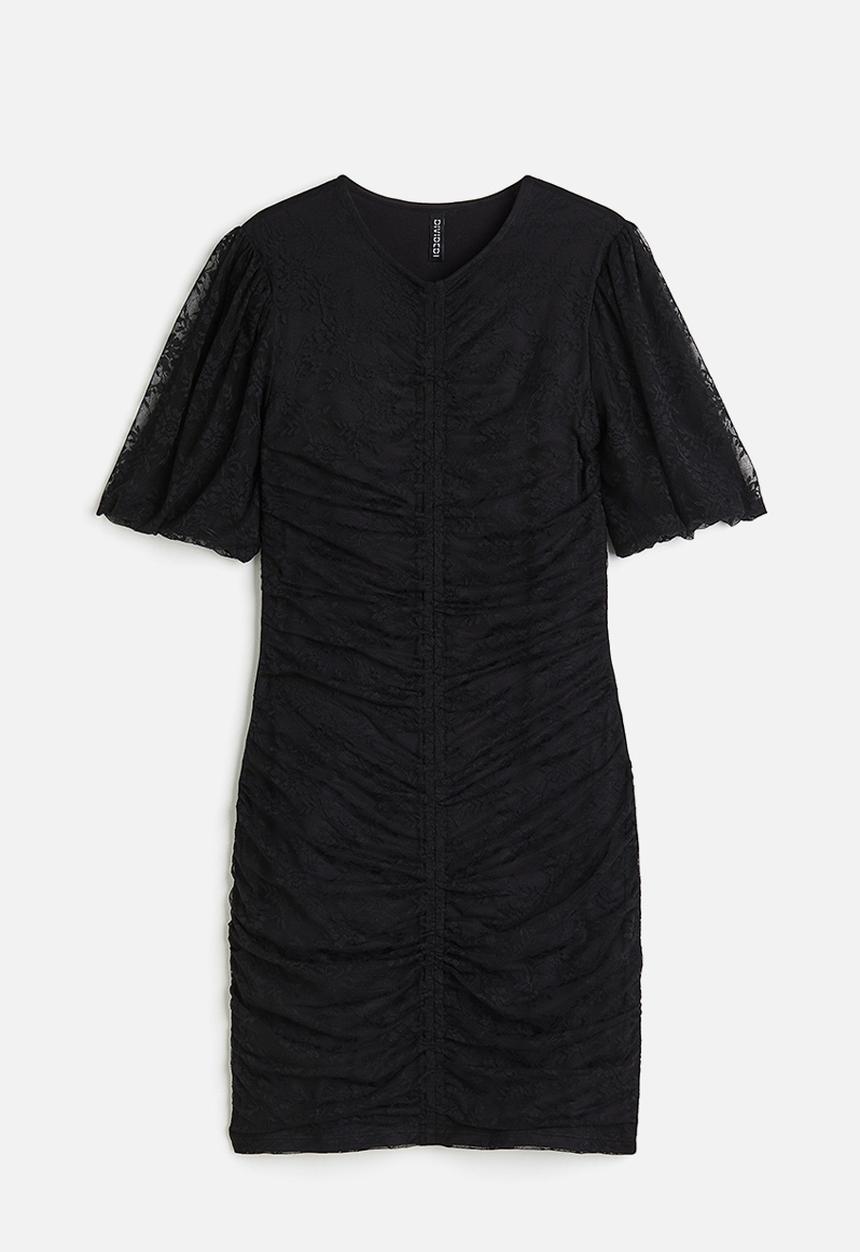 H&M - Gathered bodycon dress - black