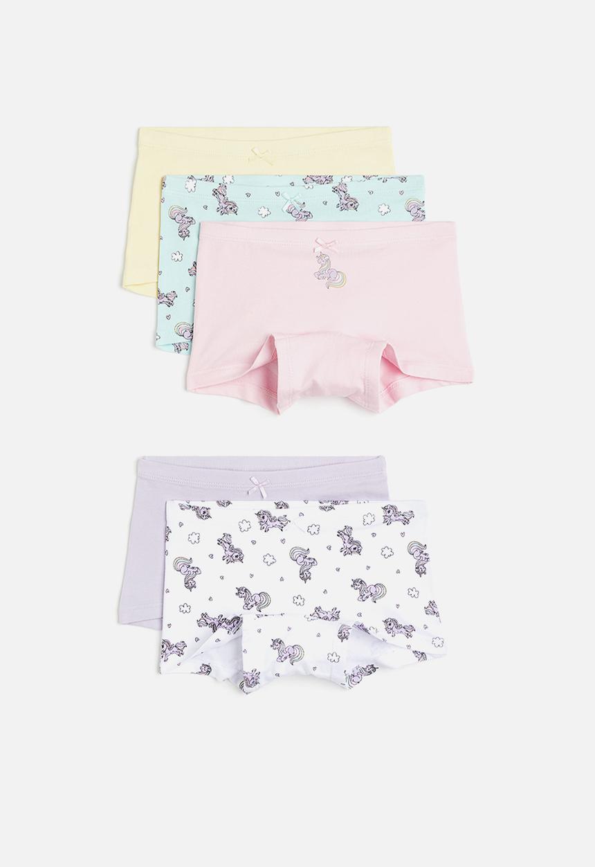H&M - 5-Pack boxer briefs - light turquoise unicorns