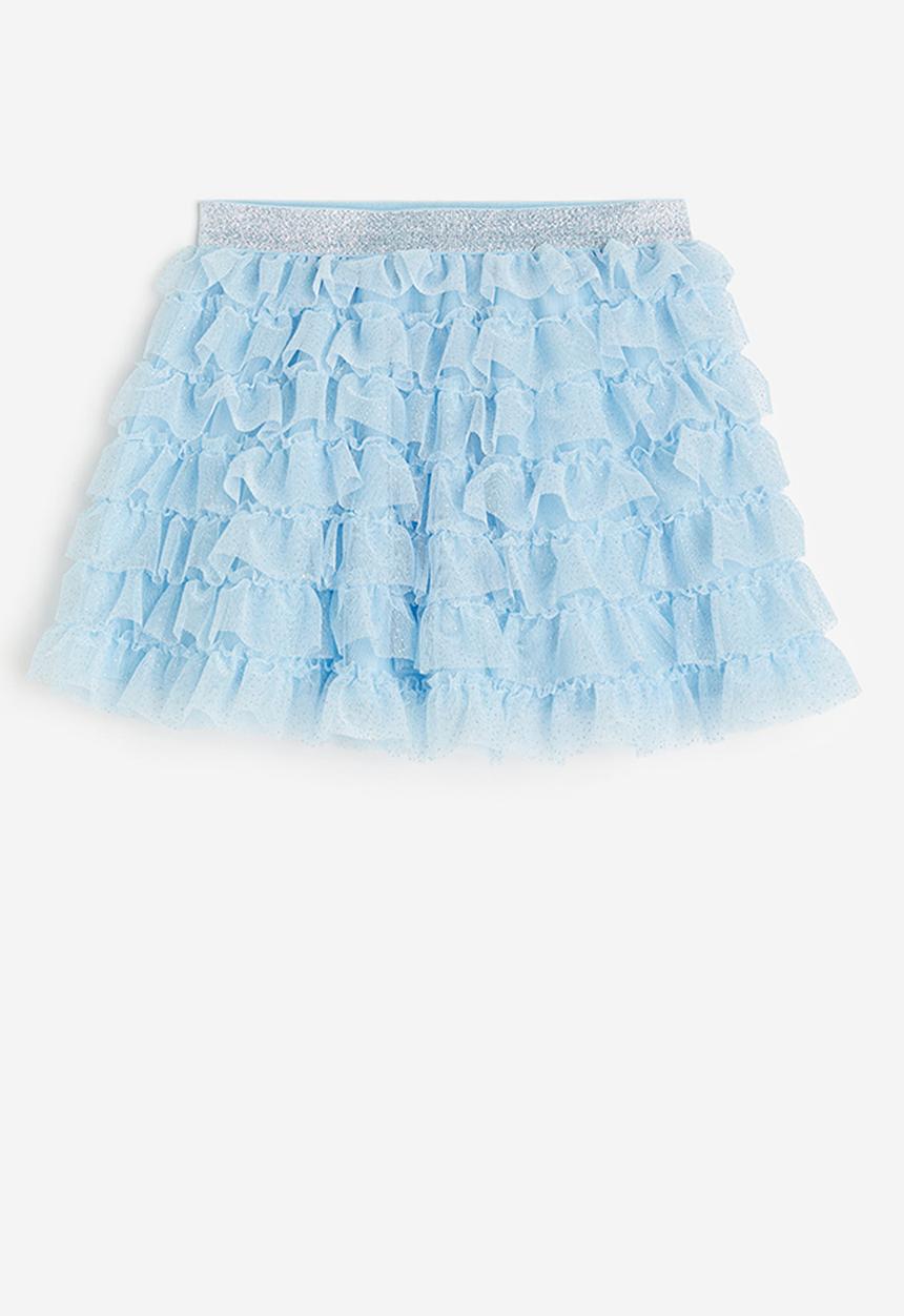 H&M - Glittery tulle skirt - blue
