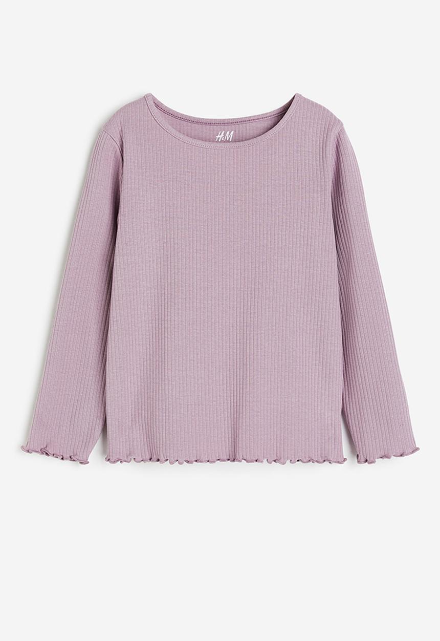 H&M - Long-sleeved jersey top - purple