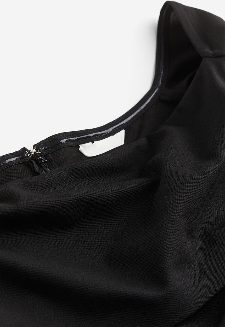 H&M - Off-the-shoulder dress - black