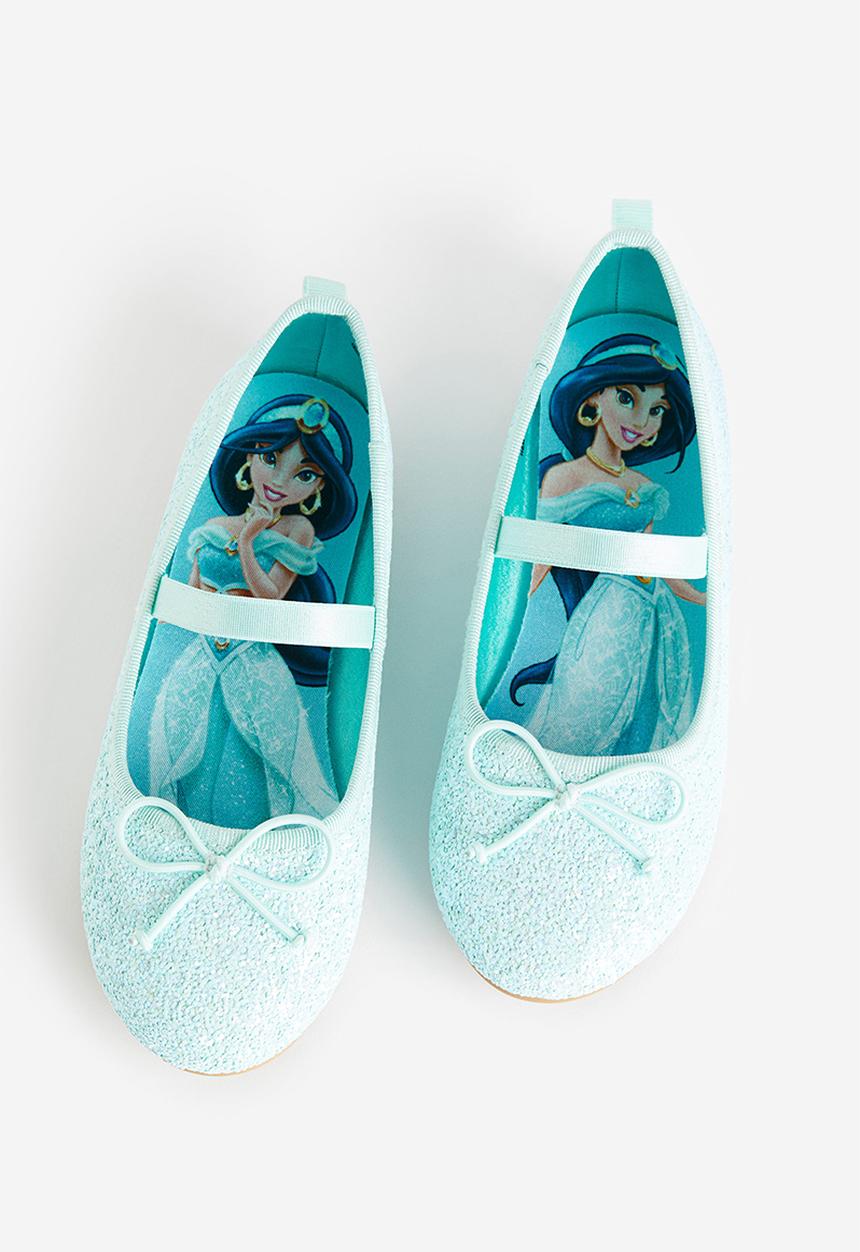 H&M - Glittery ballet pumps - turquoise