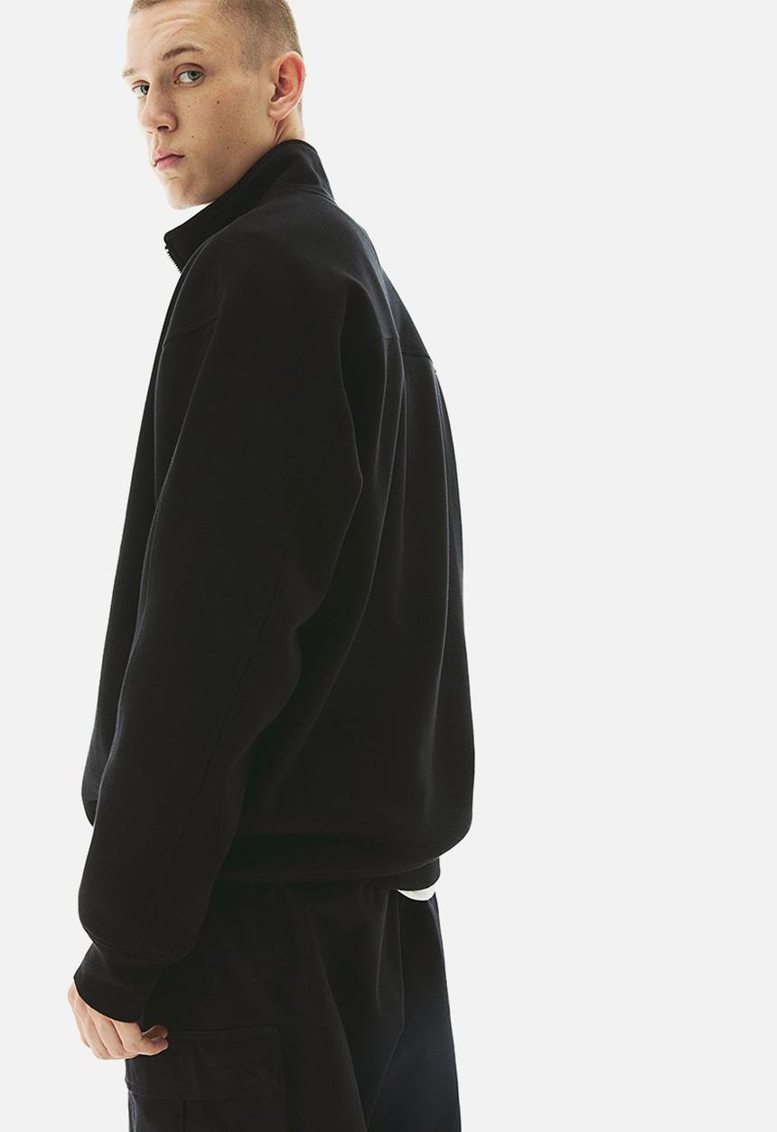 H&M - Thermolite® loose fit zip-top sweatshirt - black