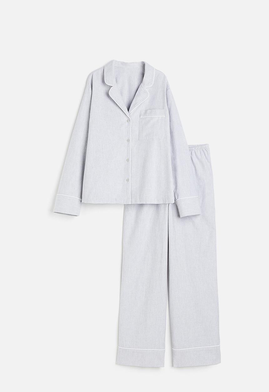 H&M - Cotton pyjamas - grey