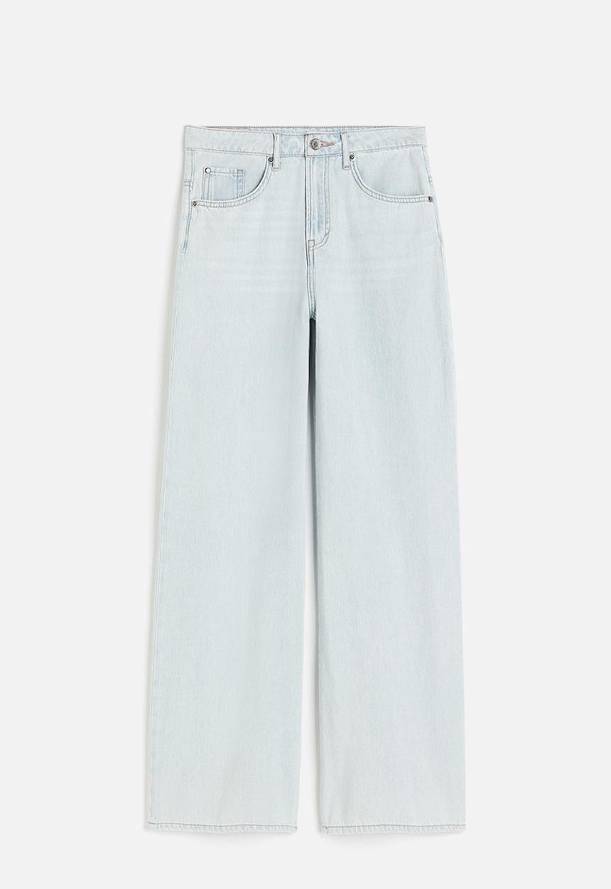 H&M - Feather soft straight regular jeans - blue