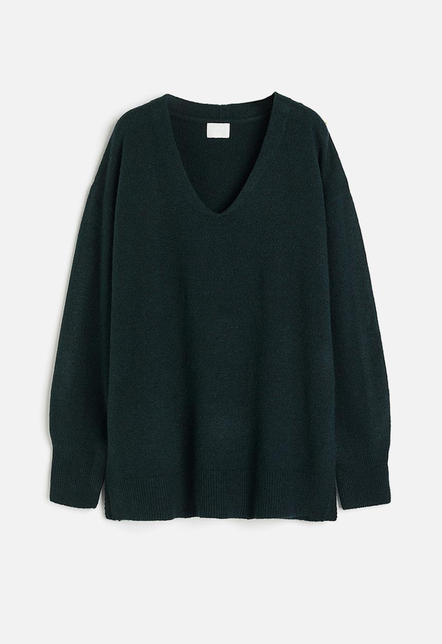 H&M - Oversized jumper - green