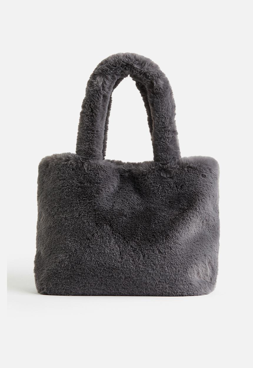 H&M - Fluffy shopper - dark grey
