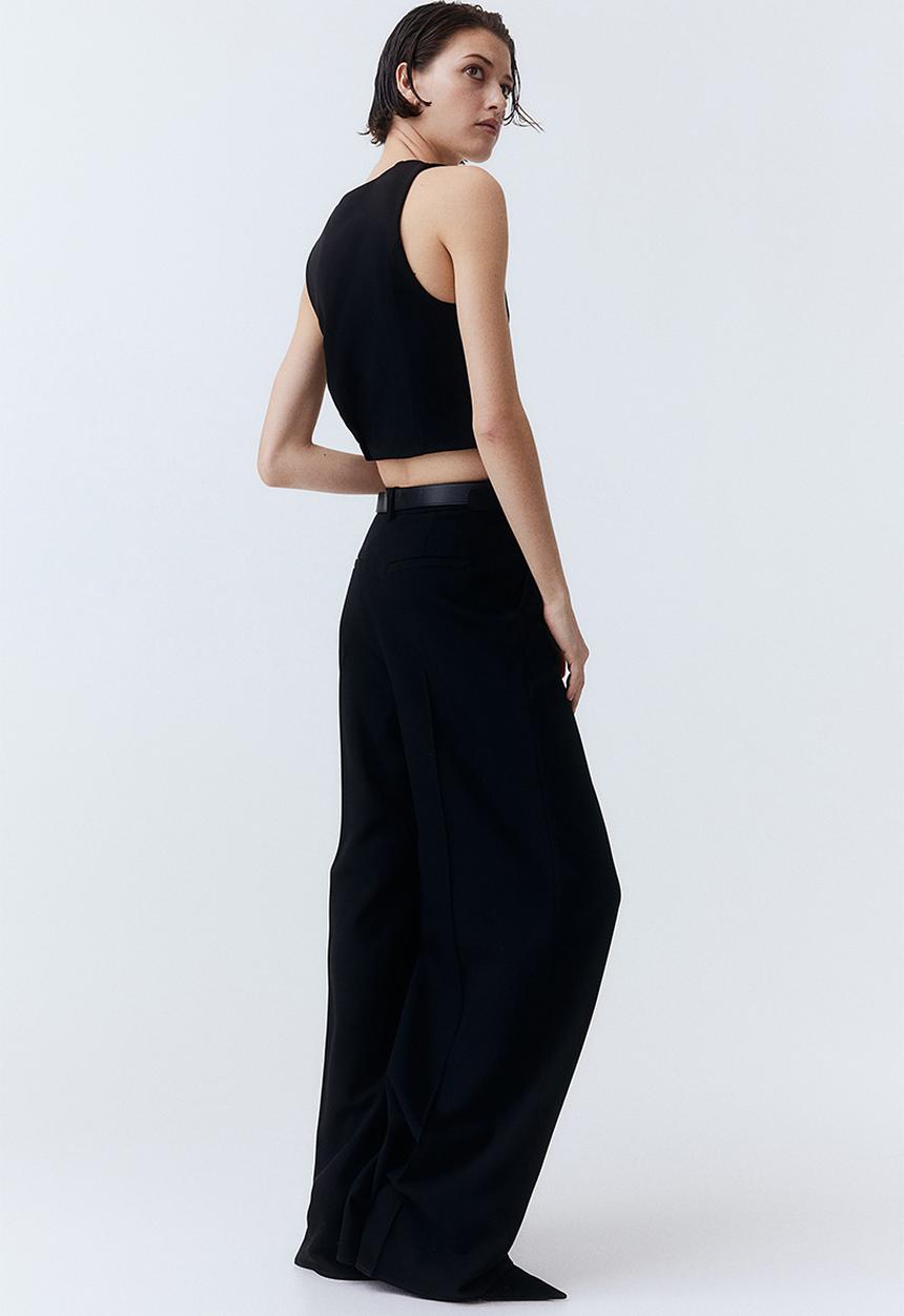H&M - Suit waistcoat - black