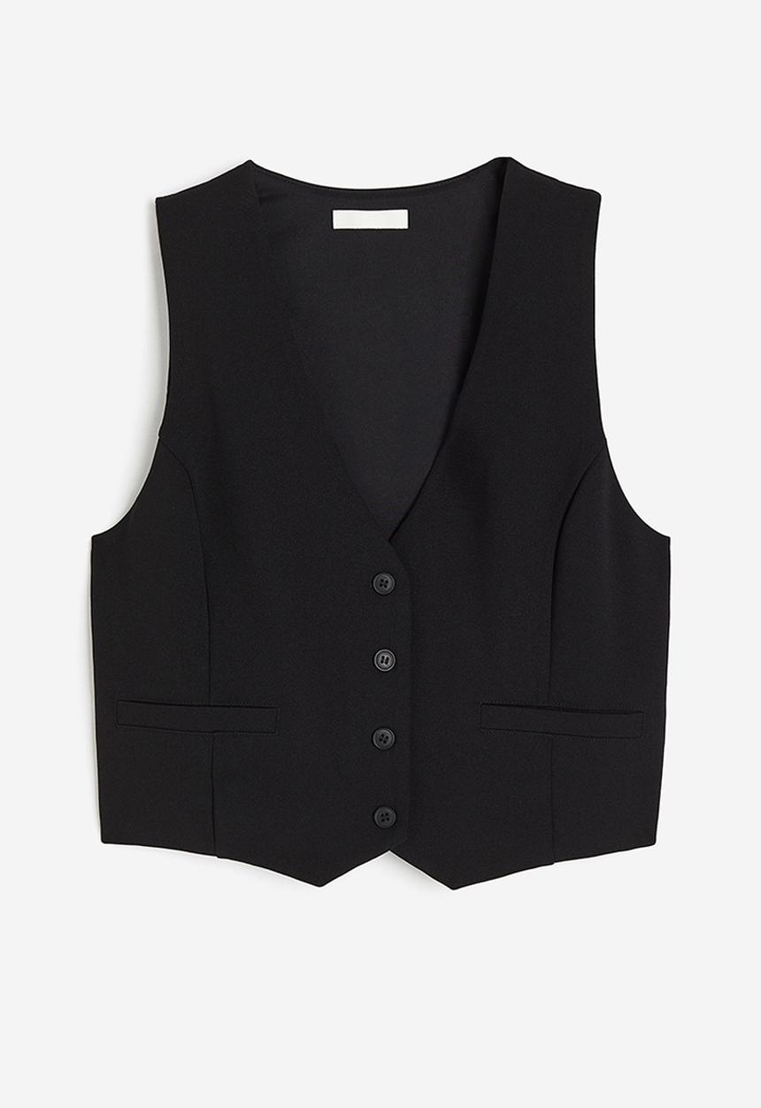 H&M - Suit waistcoat - black