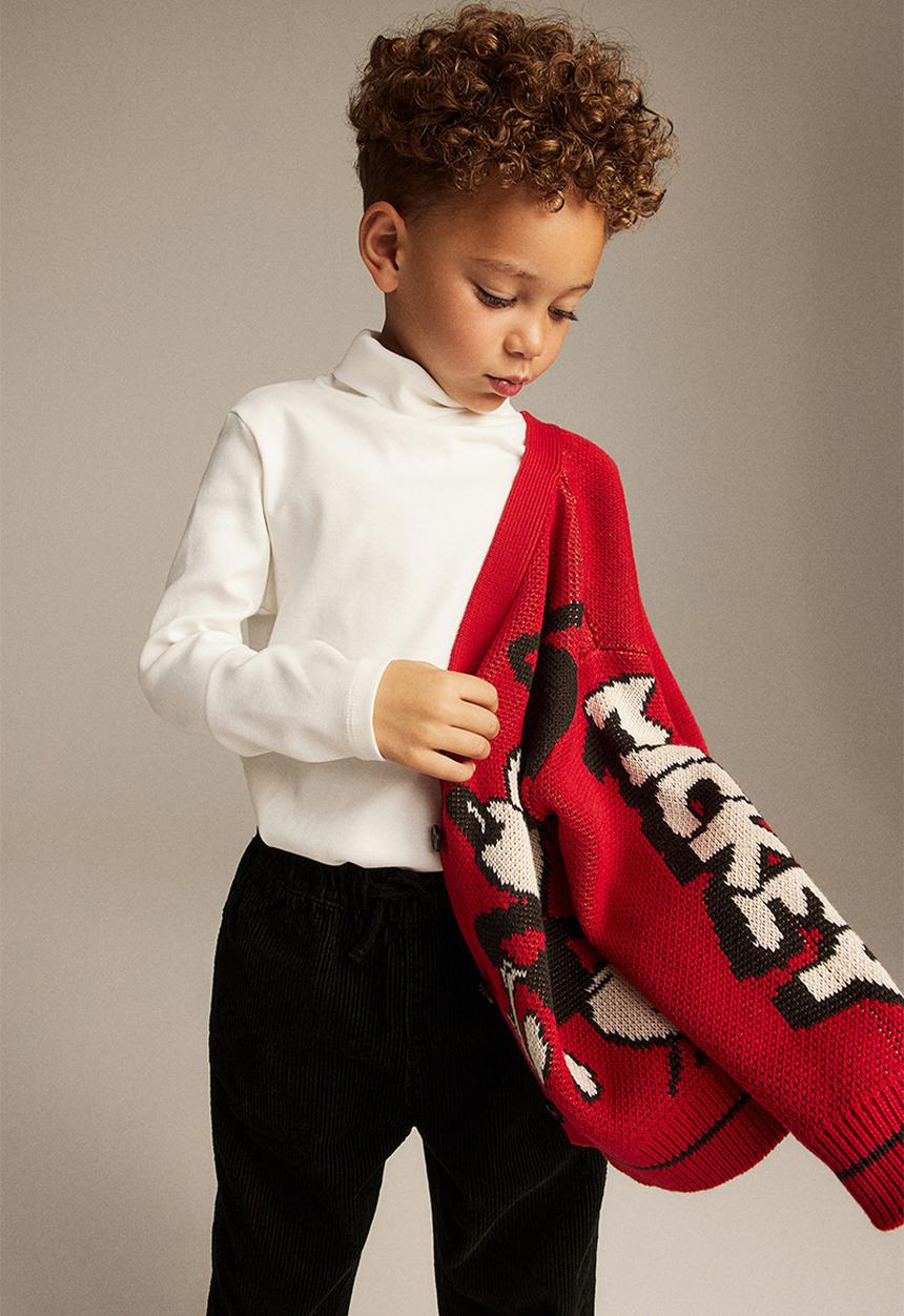 H&M - Jacquard -knit cardigan - red