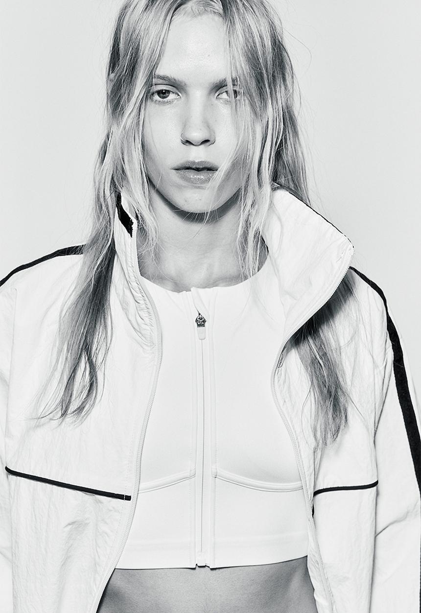 H&M - Nylon windbreaker - white, multi