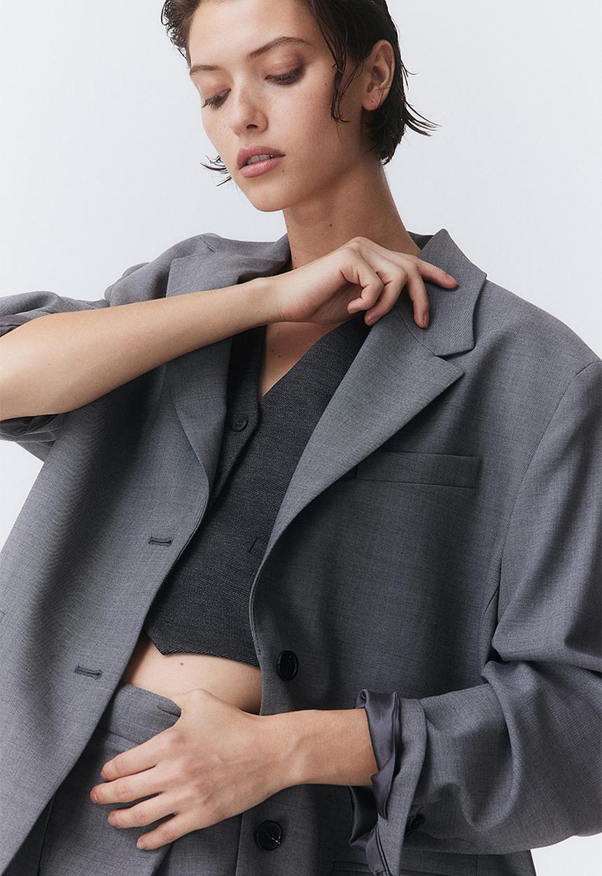 H&M - Suit waistcoat - grey
