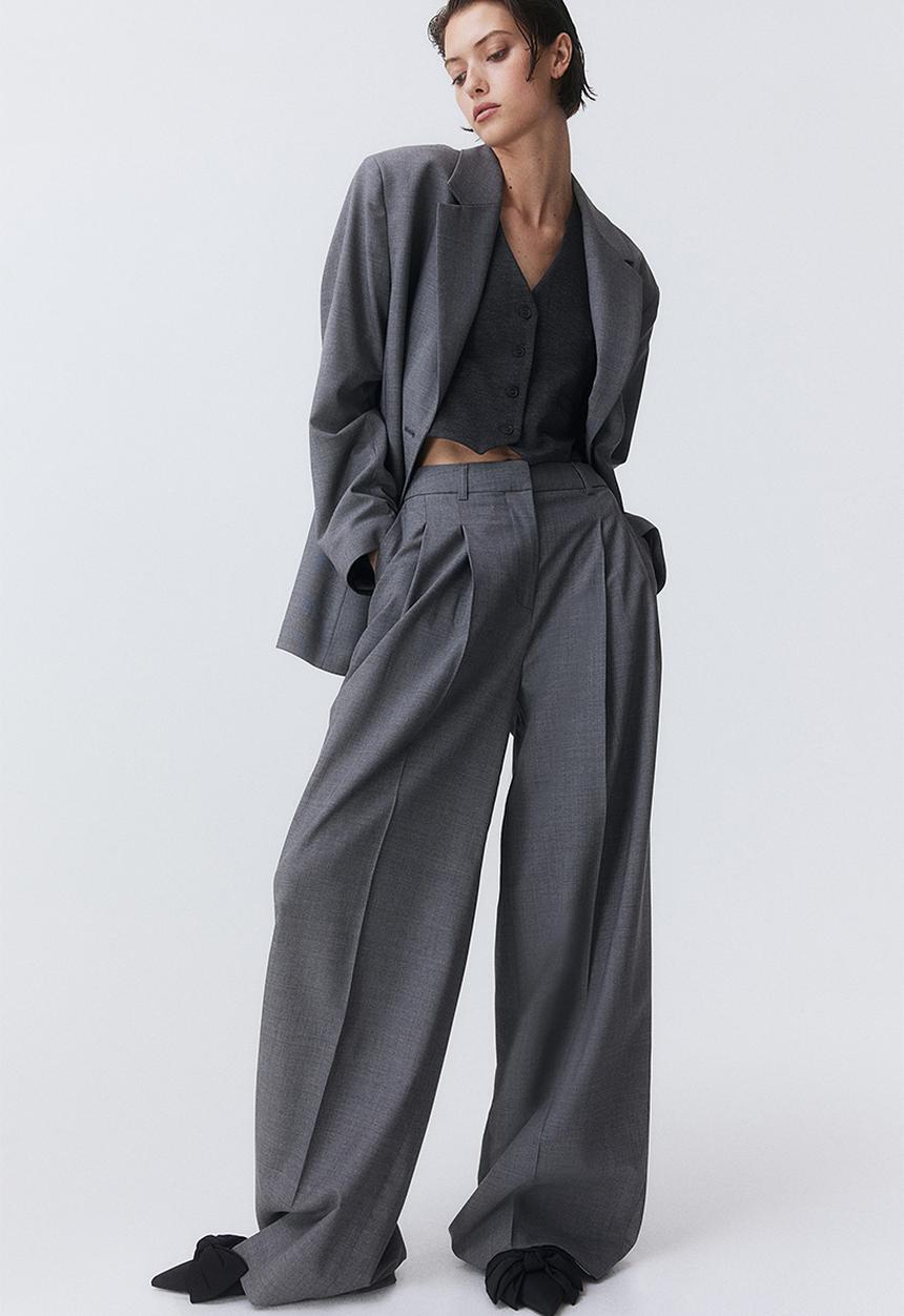 H&M - Suit waistcoat - grey