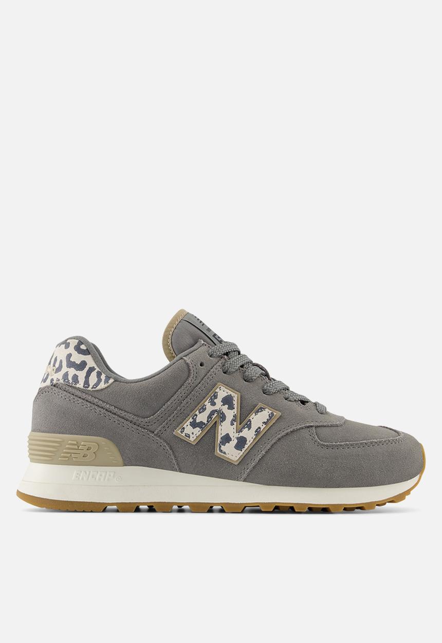 New Balance  - 574 v2 - wl574ij2 - harbor grey - animal print