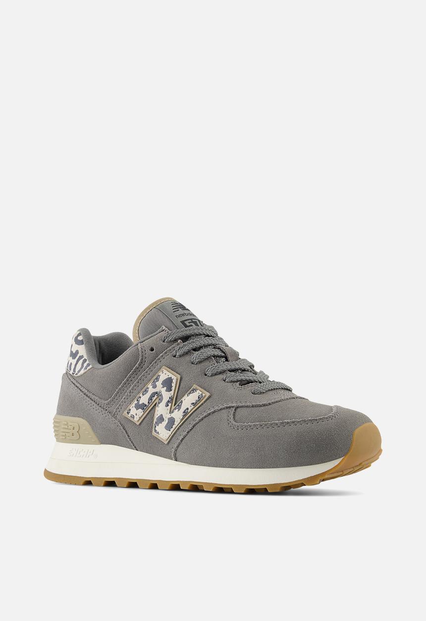 New Balance  - 574 v2 - wl574ij2 - harbor grey - animal print
