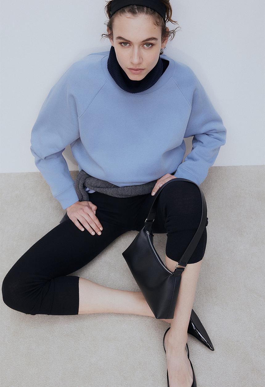 H&M - Sweatshirt - dusty blue